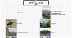 Desktop Screenshot of draftymanor.com